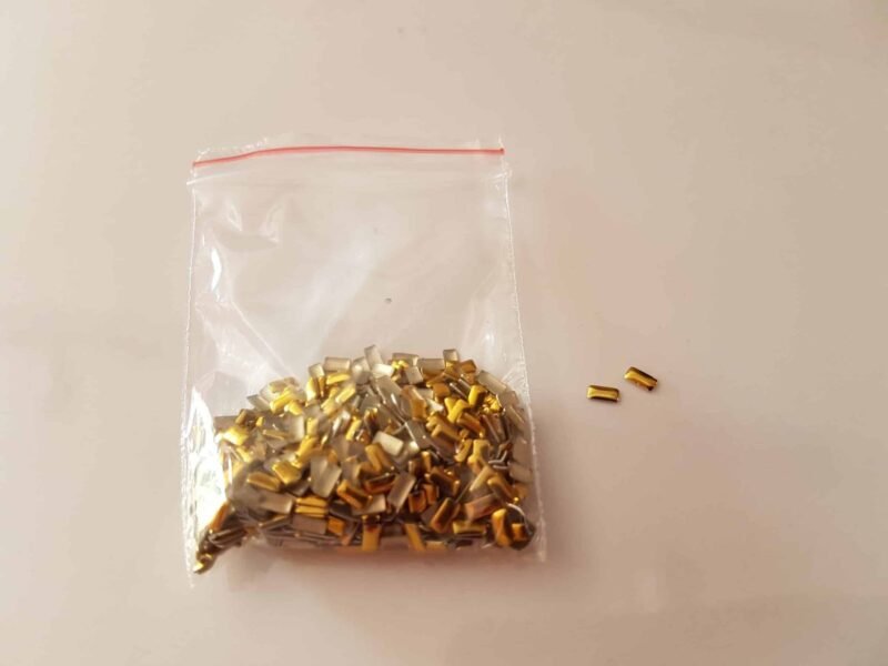 Borchiette rettangolari