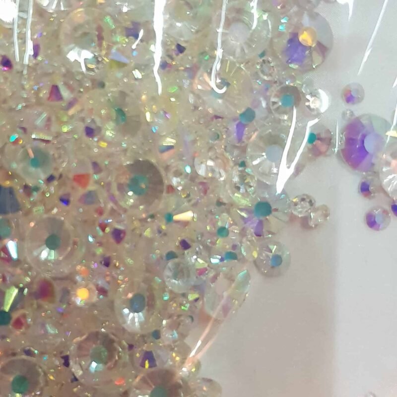 Strass varie misure Glass olografico