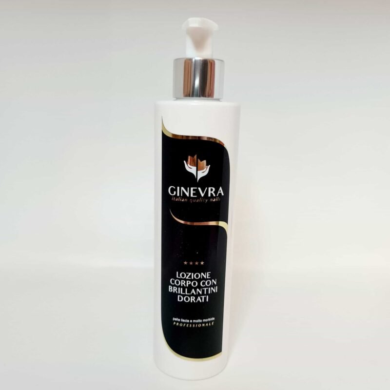 Lozione corpo con brillantini dorati 250ML