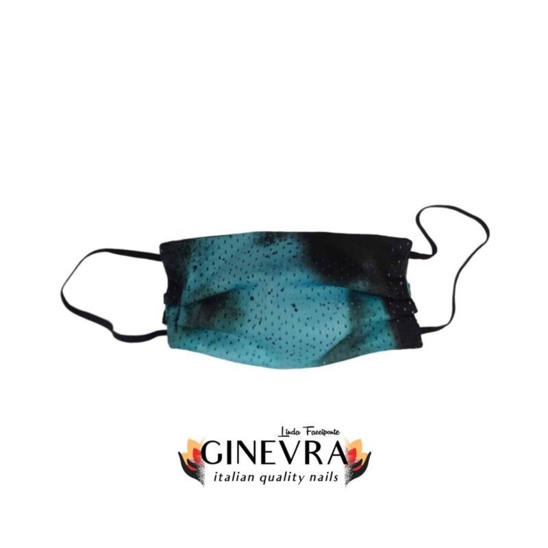 Mascherina Tye & Dye print BLU - immagine 2