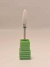 PROMED punta fresa in ceramica, cono grande, grosso, verde
